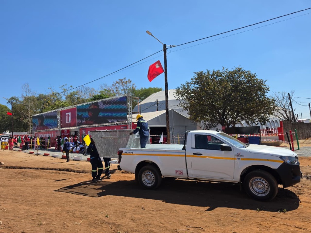 Equipe Agro Indico na recolha de resíduos em evento